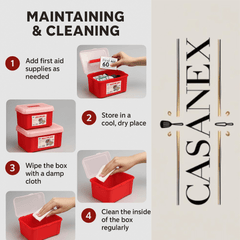 Premium Medicine Organizer Box – Durable Medicine Kit & Storage Box for Home and Travel