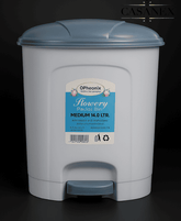 Pedal Dustbin – 14 Litre Capacity | Strong & Hygienic Foot-Operated Trash Bin